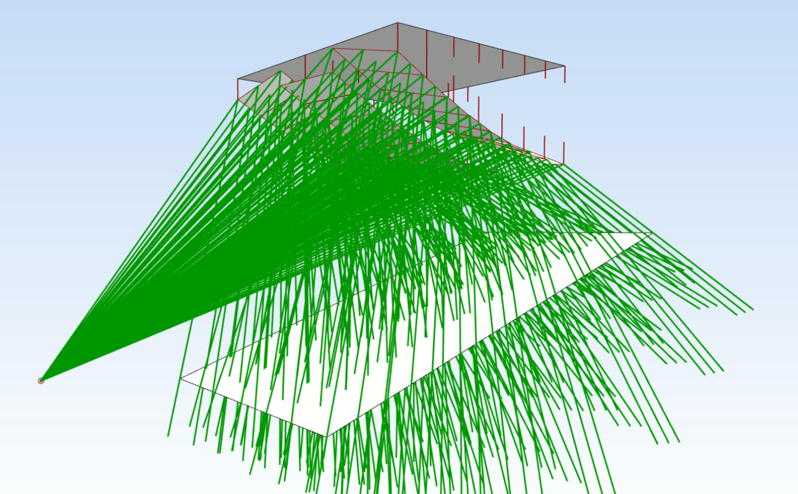 Densified reflection field